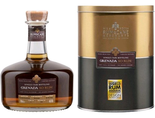 West Indies R&amp;C merchants Single cask XO Grenada  0.7l