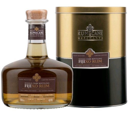 West Indies R&amp;C merchants Single cask XO Fiji South Pacifific dist.  0.7l