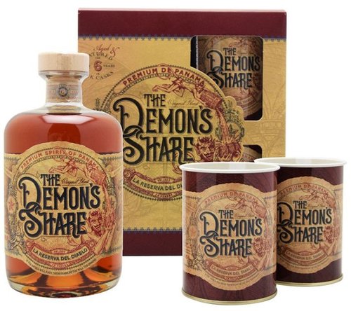 the Demons Share + 2 plechkama  0.7l