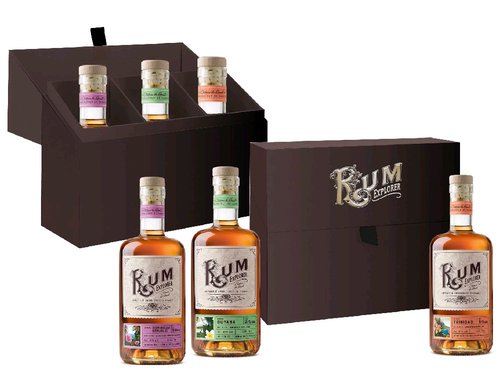 Rum Explorer drkov set  3x0.2l