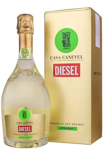 Prosecco Diesel Brut extra organic Casa Canevel  0.75l