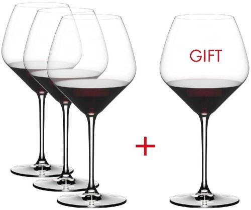 Riedel EXtreme Pinot Noir set sklenic 3+1 Free