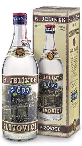 Jelnek Slivovice Jubilejni 2007                         gB 53%0.75l