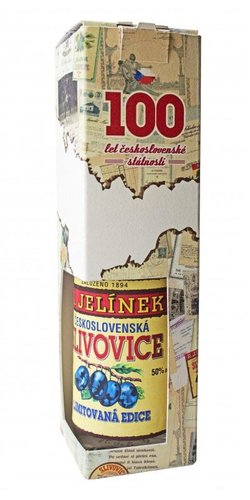 Slivovice eskoslovensk Jelnek  0.35l