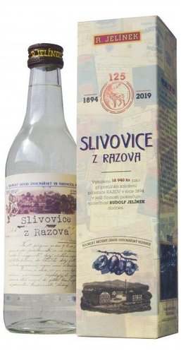 Slivovica z Razova Jelnek  0.35l