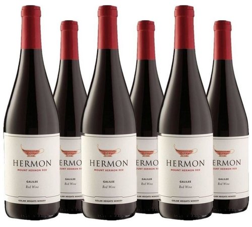 Mount Hermon Cuve Red  6x 0.75l