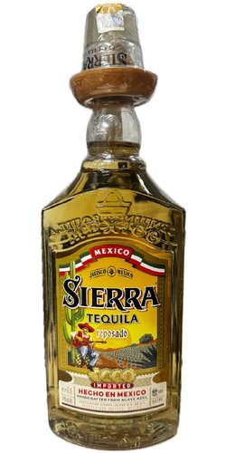 Sierra Reposado Gold + sklenika  0.7l