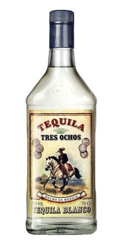 Tres Ochos Silver  0.35l