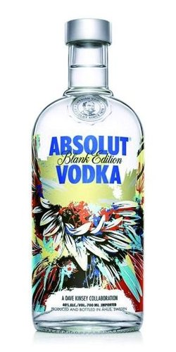 Absolut Blank edition Kinsey  0.7l