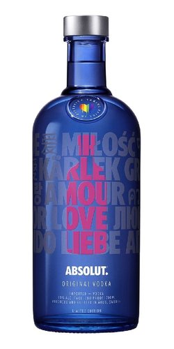 Absolut Drop of Love  0.7l