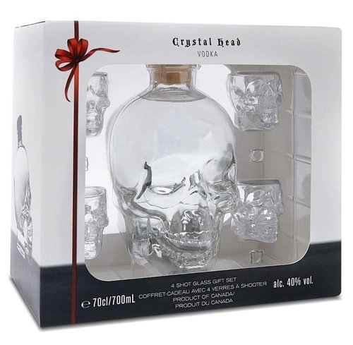 Crystal Head se sklenikami shot  0.7l