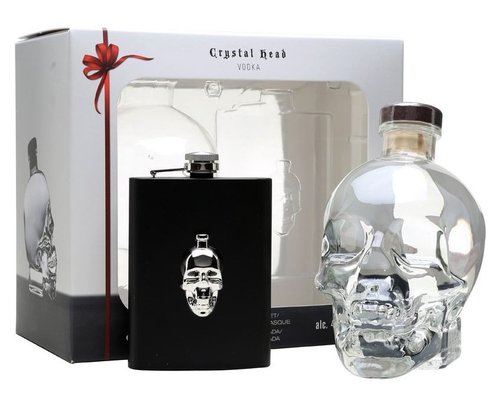 Crystal Head drkov kazeta Flask  0.7l