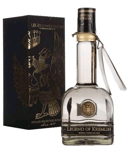 Vodka Legend of Kremlin ir lahev krabika zkladn  40%0.70l