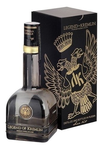 Vodka Legend of Kremlin ir lahev krabika zkladn  gB 40%0.50l