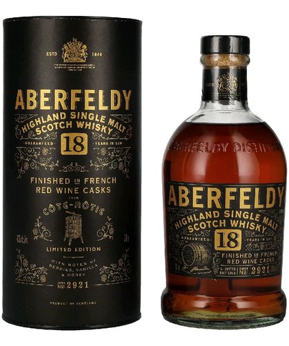 Aberfeldy Cote Rotie wine cask 18y  0.7l