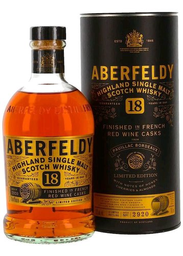 Aberfeldy Pauillac red wine cask finish 18y  0.7l