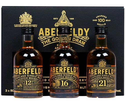 Aberfeldy Golden dram set  3x0.2l