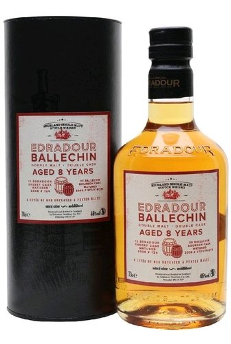 Ballechin Double cask 8y  0.7l