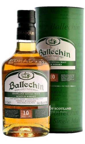 Ballechin Heavily peated 10y  0.7l