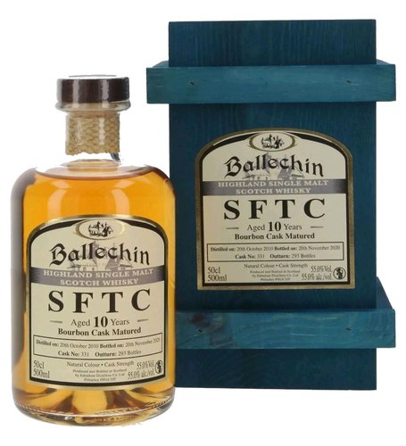 Ballechin SFTC 2010 Bourbon cask 10y  0.5l