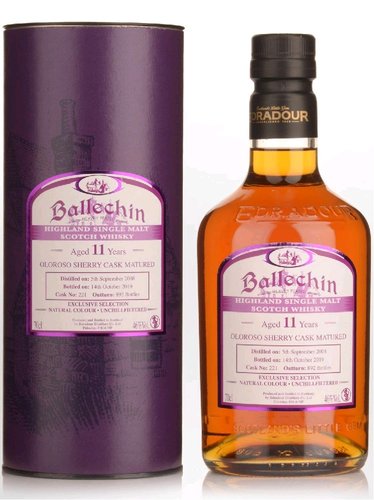 Ballechin 2008 Oloroso cask 0.7l