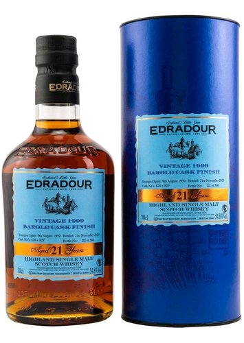 Edradour 1999 Barolo cask finish 21y  0.7l