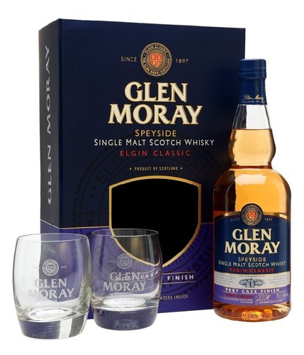 Glen Moray Elgin Classic Port cask drkov kazeta  0.7l