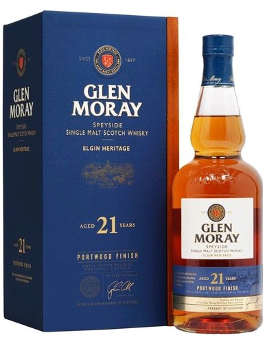 Glen Moray Portwood finish 21y  0.7l