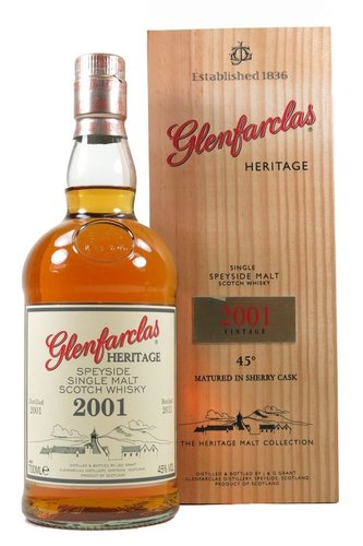 Glenfarclas 2001 Heritage  0.7l