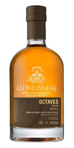 Glenglassaugh Octaves Peated batch II. 0.7l