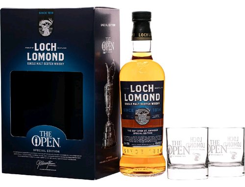 Loch Lomond Open Golf 2022 Special edition se sklenikama  0.7l