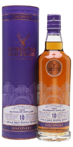 Miltonduff Gordon &amp; MacPhail Discovery 10y  0.7l