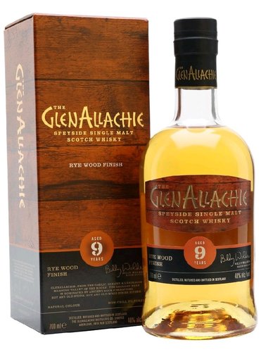 GlenAllachie Rye Quarter cask 9y  0.7l