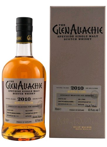 GlenAllachie 2010 Cask no.4600  0.7l