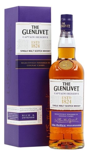 the Glenlivet Captains reserve  0.7l