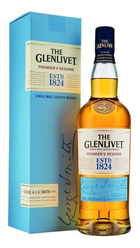 the Glenlivet Founders reserve  0.7l