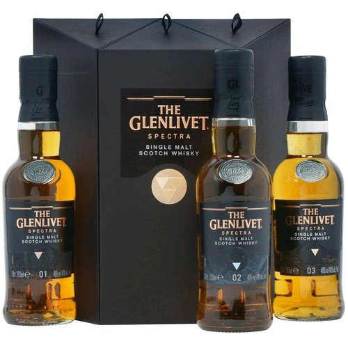 Glenlivet Spectra kolekce  3x0.2l