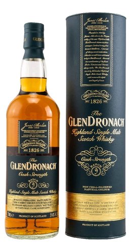 the GlenDronach Cask Strength batch 9  0.7l