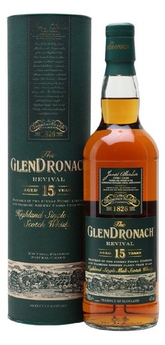 the GlenDronach Revival 15y 0.7l