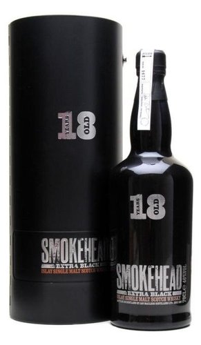 Smokehead Extra Black 18y  0.7l