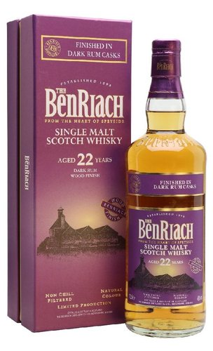 BenRiach Dark rum 22y  0.7l