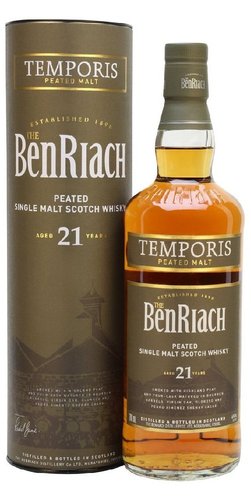 Benriach 21y Temporis Peated malt  0.7l