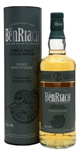 BenRiach Peated Quarter casks  1l