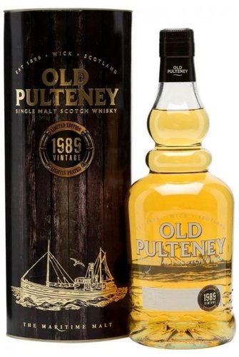 Old Pulteney 1989 Vintage Lightly Peated  0.7l