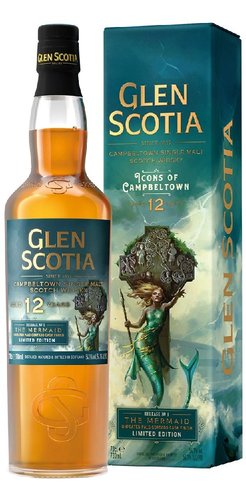 Glen Scotia 12y Icons of Campbeltown no.1 Mermaid  0.7l