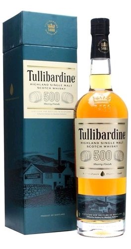 Tullibardine 500 Sherry cask finish  0.7l