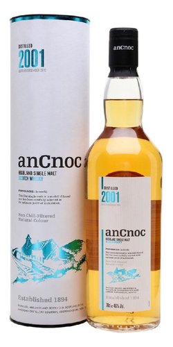 anCnoc Vintage 2001  0.7l