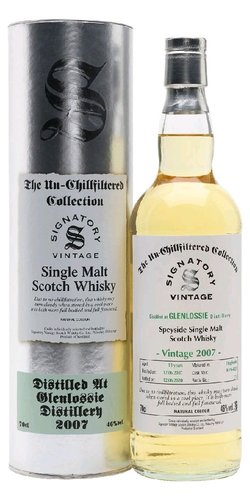 Glenlossie 2007 Signatory UnChillfiltered  0.7l