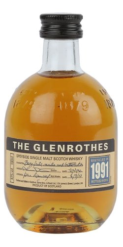 the Glenrothes Vintage reserve 1991  0.1l