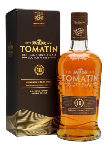 Tomatin Oloroso Sherry casks 18y  0.7l